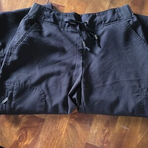 Grey's Anatomy Black Scrub Pants